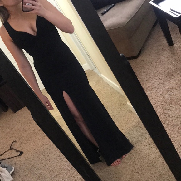 Ball/ Prom black dress - Picture 1 of 5